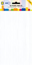 JEJE 3D Foamlines 2 mm XL wit (3.3090)