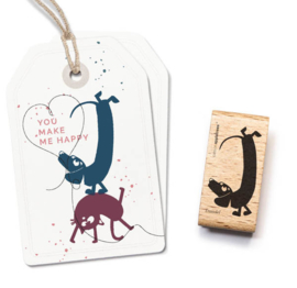 Cats on Appletrees - 28014 - Stempel - Teckel Traudel