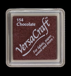 Versacraft inkpad small VK-SML-154  Chocolate