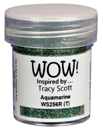 Wow! - WS256R - Embossing Powder -  Regular- Embossing Glitters - Aquamarine