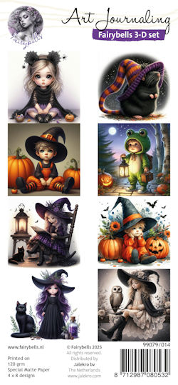 Fairybells - 3D setje Heksen - 99079/014