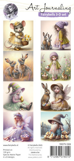 Fairybells - 3D setje Pasen - Voorjaar - 99079/008