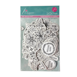 Julie Hickey design JHD-DCF-1010 Sweet Florals Die Cut Foilables