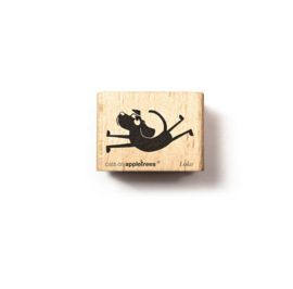 Cats on Appletrees - 28283 - Stempel - Hond loke springend
