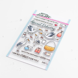 Heffy Doodle Special Delivery Clear Stamps (HFD0476)