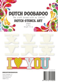 Dutch Doobadoo Label Art