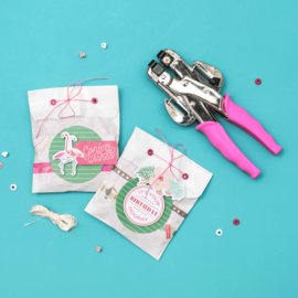 We R Makers • Crop-A-Dile Set in Aufbewahrungsbox Pink