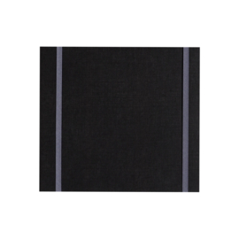 MyArtBook Kunstenaarsmap ringband zwart vierkant