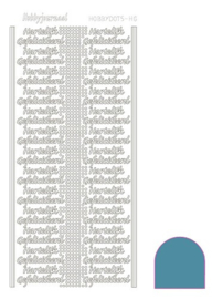 Hobbydots sticker - Mirror - Turquoise