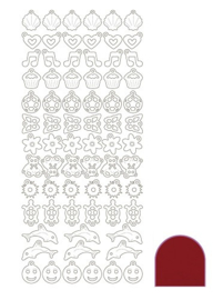 Sticker Charm - Mirror Red