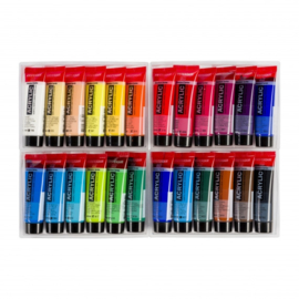 Standard Series acrylverf algemene selectie set | 24 × 20 ml