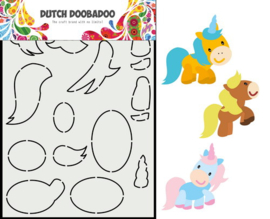 Dutch Doobadoo Card Art Built up Paard A5 470.713.865