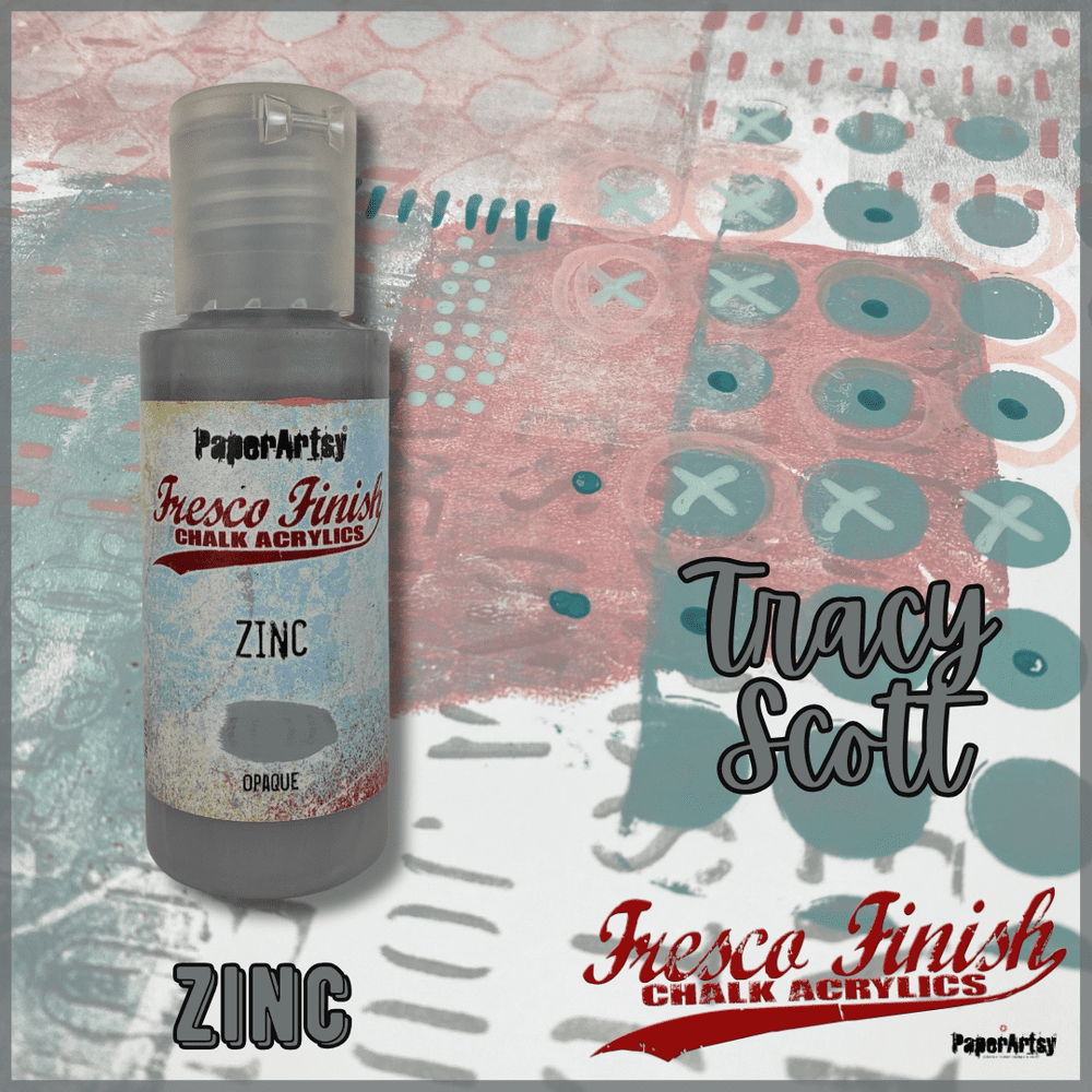 Fresco Finish - Zinc -  FF235 - Tracy Scott - PaperArtsy