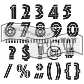 TCW 6x6 TCW556s Art Deco Numbers & more