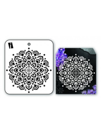 iCraft - Mini Stencil - Bloem Mandala - I-8934