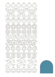 Sticker Charm - Mirror Turquoise