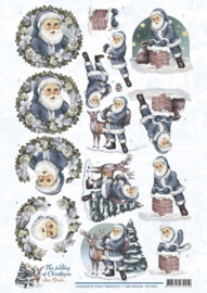 3D Knipvel - Amy Design - The feeling of Christmas - Santa Claus CD10921
