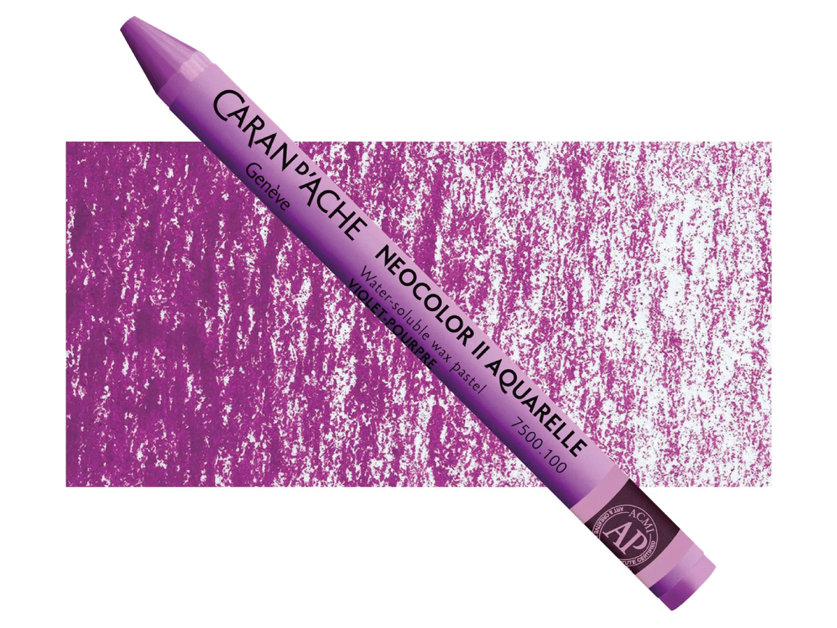 Caran d’ache - neocolor II – 100 Purple Violet -  0318917100