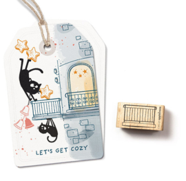 Cats on Appletrees - 28292 - Stempel - Balkon