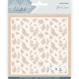 Card Deco Essentials - Stencil Leaves -  CDEST009