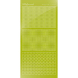 Hobbydots sticker - Mirror - Leaf Green - STDM07N