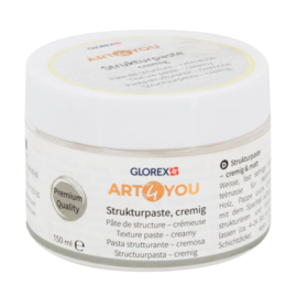 Glorex - ART4YOU - Structuurpasta - cremig 150ml