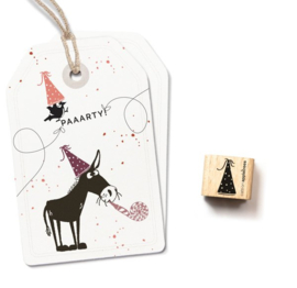 Cats on Appletrees - 27659  - Ministempel - Feestmuts 2 stippen