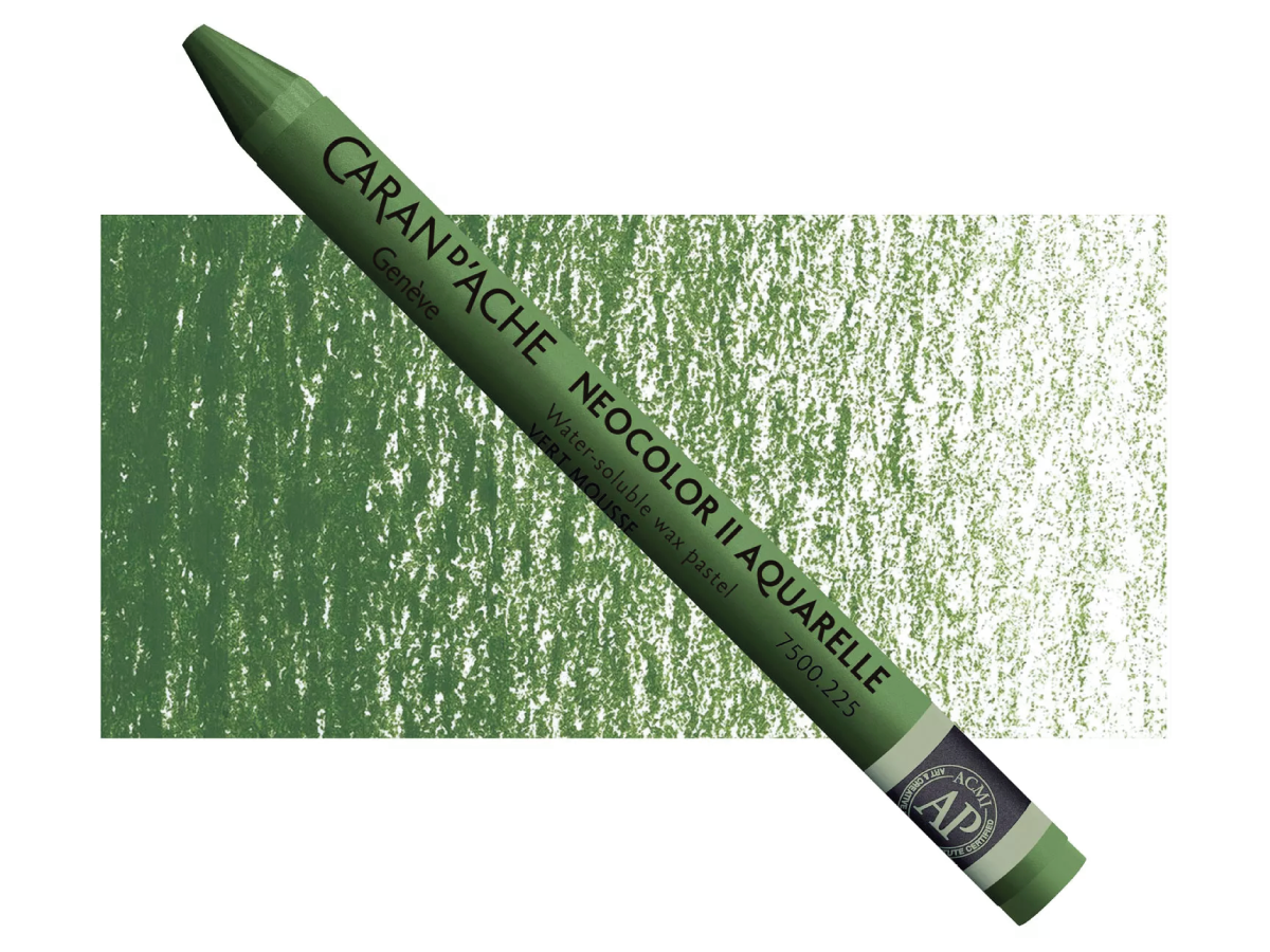 Caran d’ache - neocolor II – 225 Moss Green - 0318917225