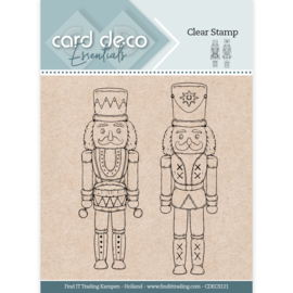 Card Deco Essentials Clear Stamps - Nutcracker - CDECS121