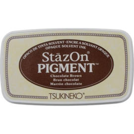 Stazon pigment inkpad SZ-PIG-041 "Chocolate Brown"