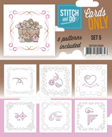 Stitch & Do - Cards only - Set 5