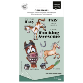 Vaessen Creative - Clear Stamps by Carla Creates Horse on the Farm - CAR0403