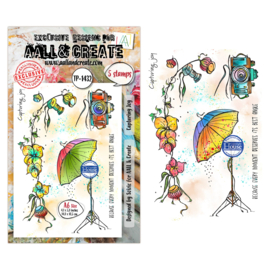 AALL & Create - TP-1432 - A6 Stamp Sets - Capturing Joy