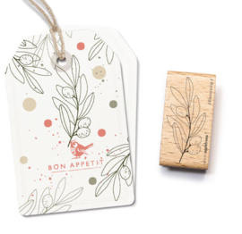 Cats on Appletrees - 28158 - Stempel - Olive Branch 4 Outline