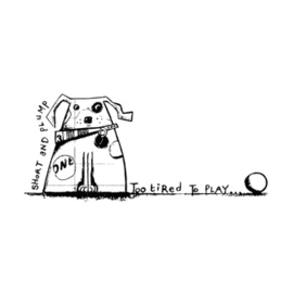 Crafty Individuals CI-613 - 'Too Tired to Play' Unmounted Rubber Stamps