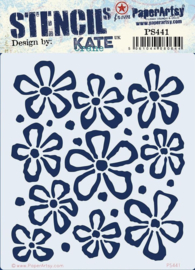 Paperartsy Stencil 441 {Kate Crane}