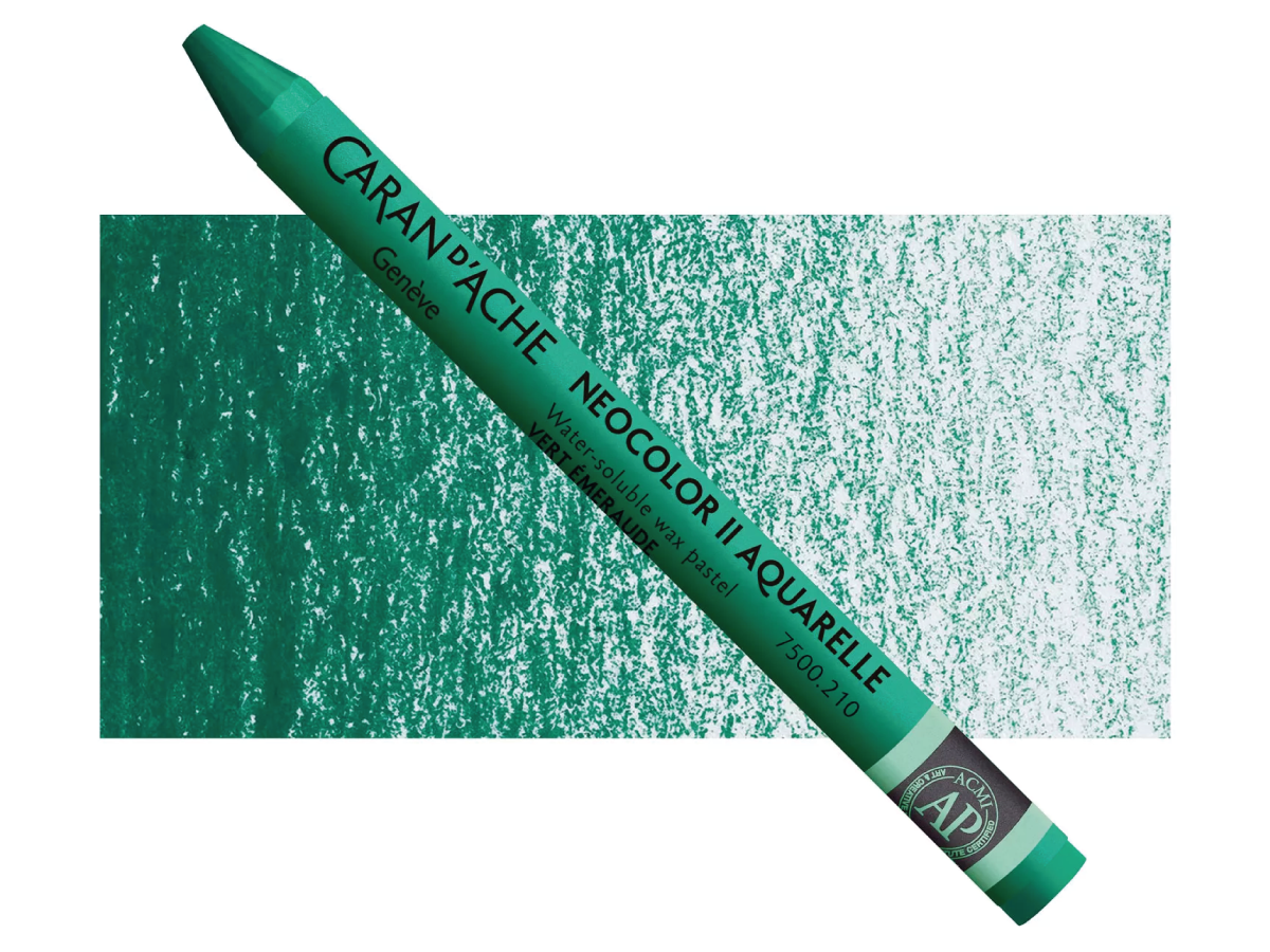 Caran d’ache - neocolor II – 210 Emerald Green - 0318917210