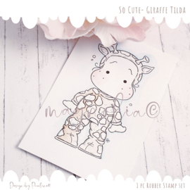 Magnolia - CC22 Giraffe Tilda {Rubber Stamp}