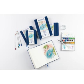 Clairefontaine Aquapad hardcover boek A6 24 bladen 300g