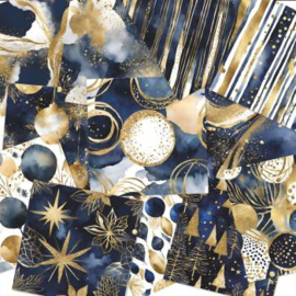LaCreativ - Designpapier - Funkelnde Winternächte - Paper Pack 6x6 - 24 vellen dubbelzijdig