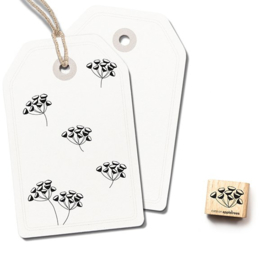 Cats on Appletrees - 2534 - Ministempel - Kleine bloem 8