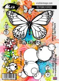 Visible image Butterfly Effect Stamp Set