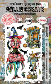 AALL & Create - #1240 - A6 Stamp Set - QueenWitch