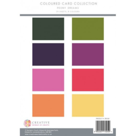 The Paper Boutique - PB1981 -  Peony Dreams Colour Card Collection