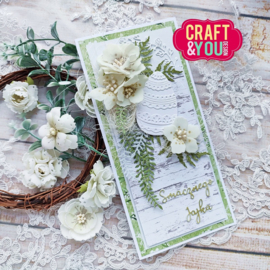 Craft & You Design CW228 Cutting Die - Polypody set 1