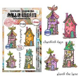 AALL & Create - TP-1515 - A6 Stamp Set - Autumn Lane