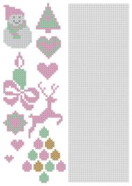 CCPAT002 Crosscraft free pattern-2 "Christmas"