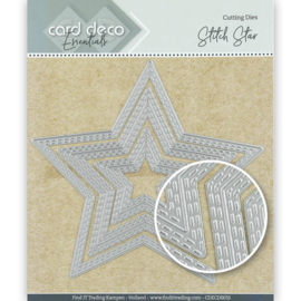 Card Deco Essentials Cutting Dies Stitch Star - CDECD0032