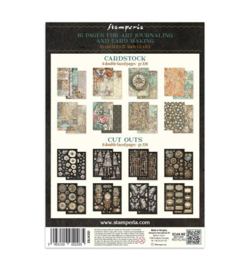 Stamperia - Junk Journal Focus Points A5 – Gardens of Time - SBJKS01