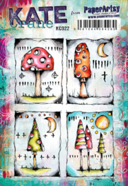 Paperartsy - Kate Crane Stamp Set 022 (A5 on EZ)